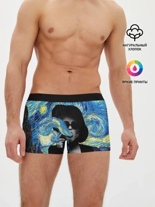 Мужские трусы боксеры / Марла на картине Ван Гога