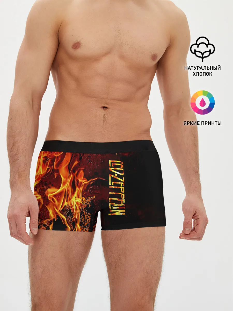 Мужские трусы боксеры / Led Zeppelin