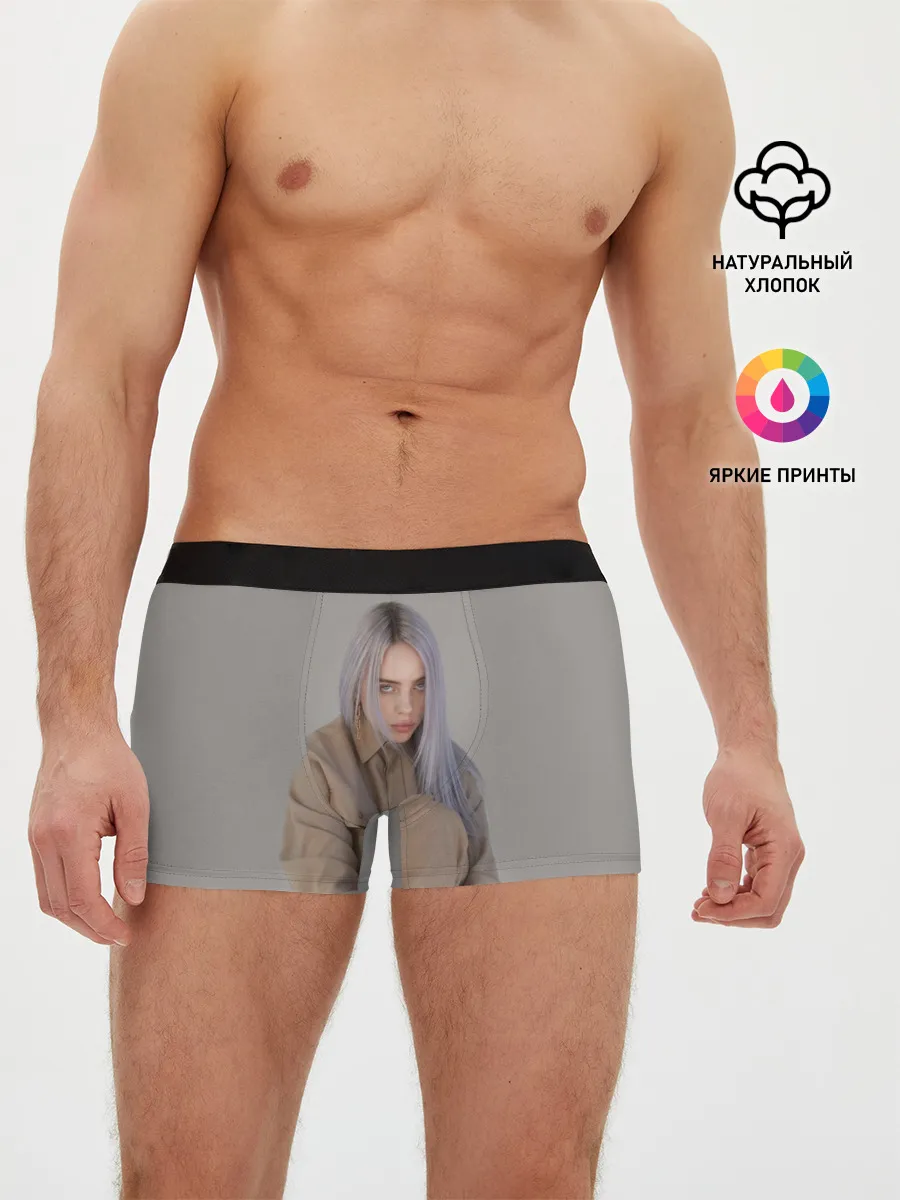 Мужские трусы боксеры / BILLIE EILISH