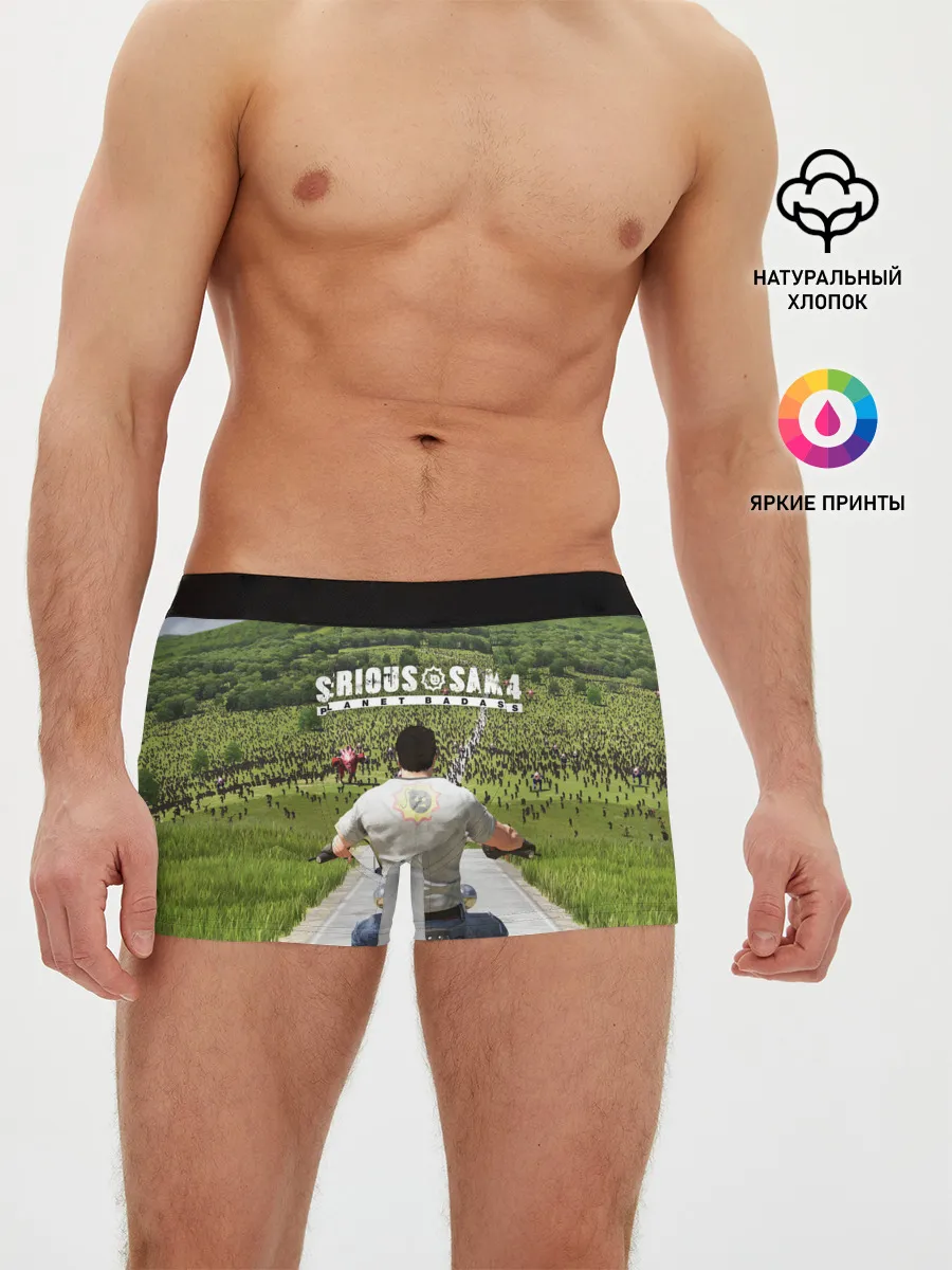 Мужские трусы боксеры / SERIOUS SAM 4: PLANET BADASS