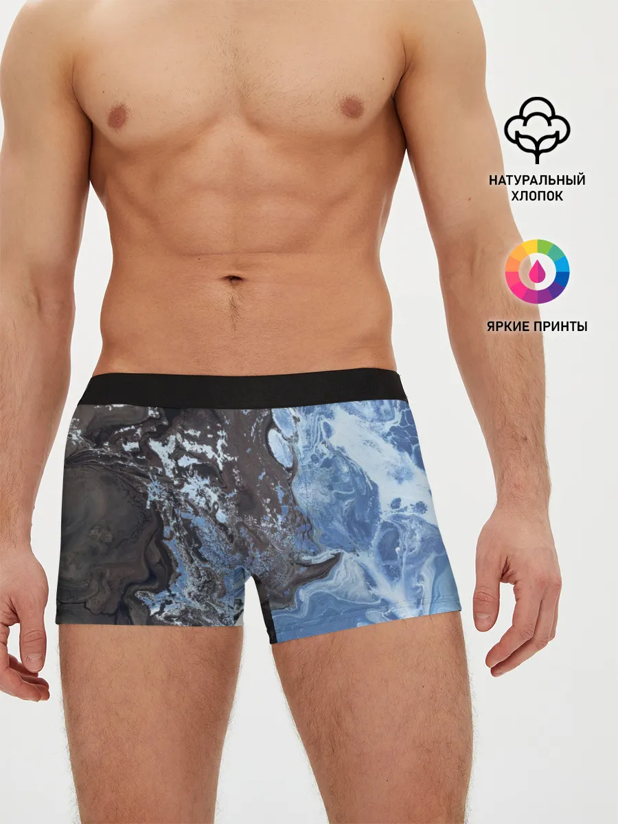 Мужские трусы боксеры / Волны