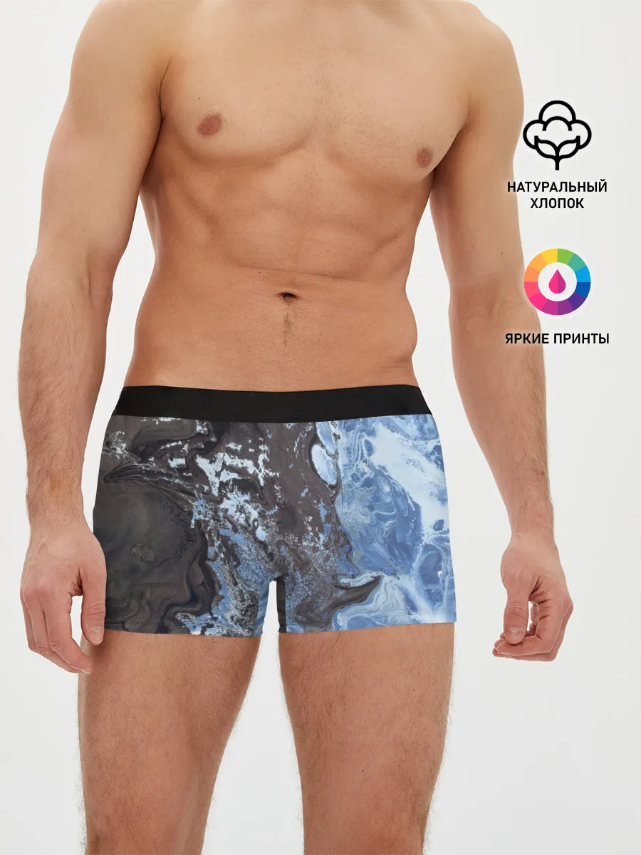 Мужские трусы боксеры / Волны