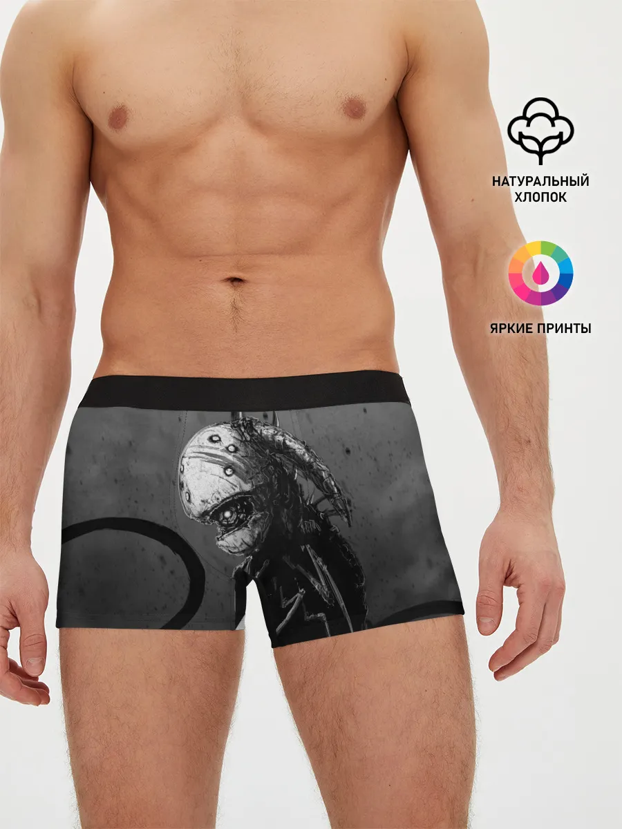 Мужские трусы боксеры / Чернозём - Хронос