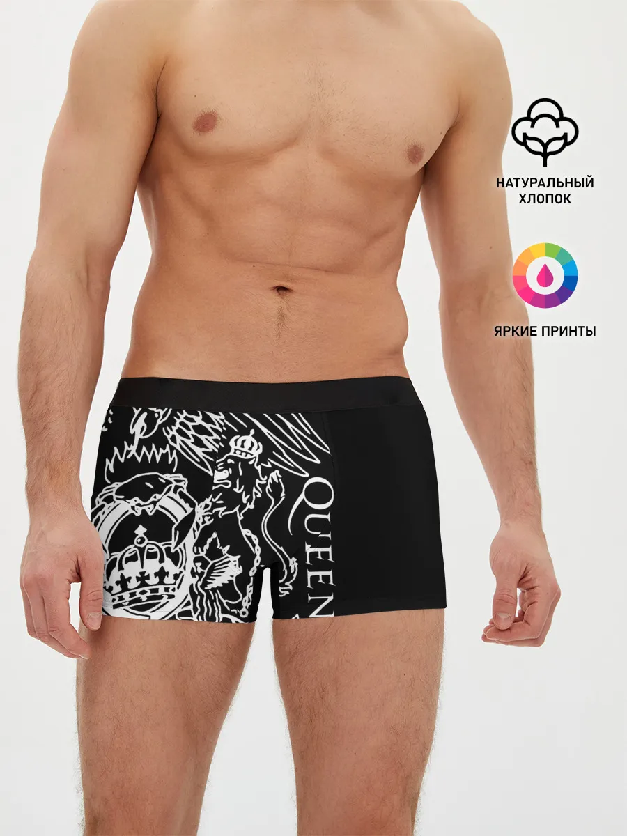 Мужские трусы боксеры / Queen