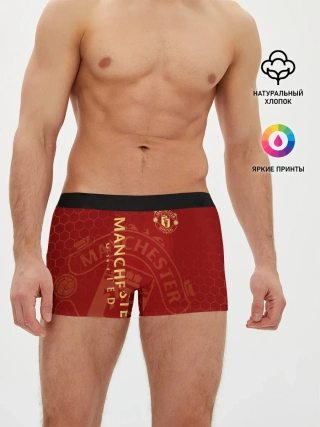 Мужские трусы боксеры / Манчестер Юнайтед