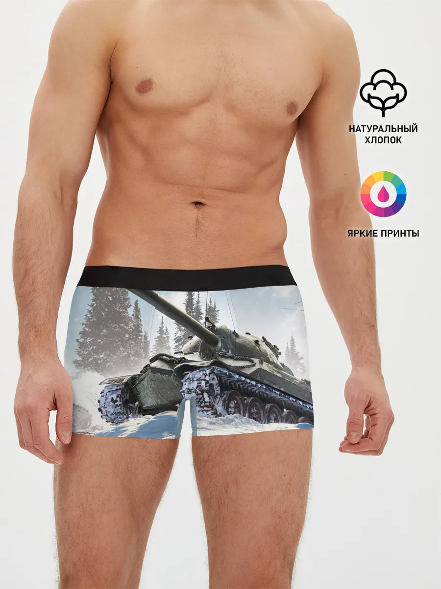 Мужские трусы боксеры / ТАНК WINTER