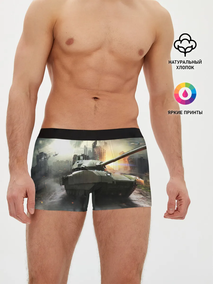 Мужские трусы боксеры / ТАНК