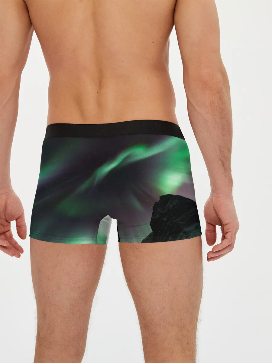 Мужские трусы боксеры / Северное сияние