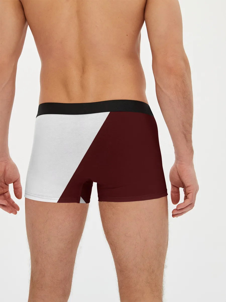 Мужские трусы боксеры / Ноль два диагональ