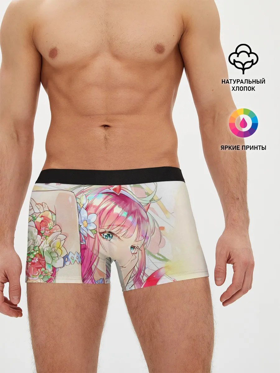 Мужские трусы боксеры / ноль два милая