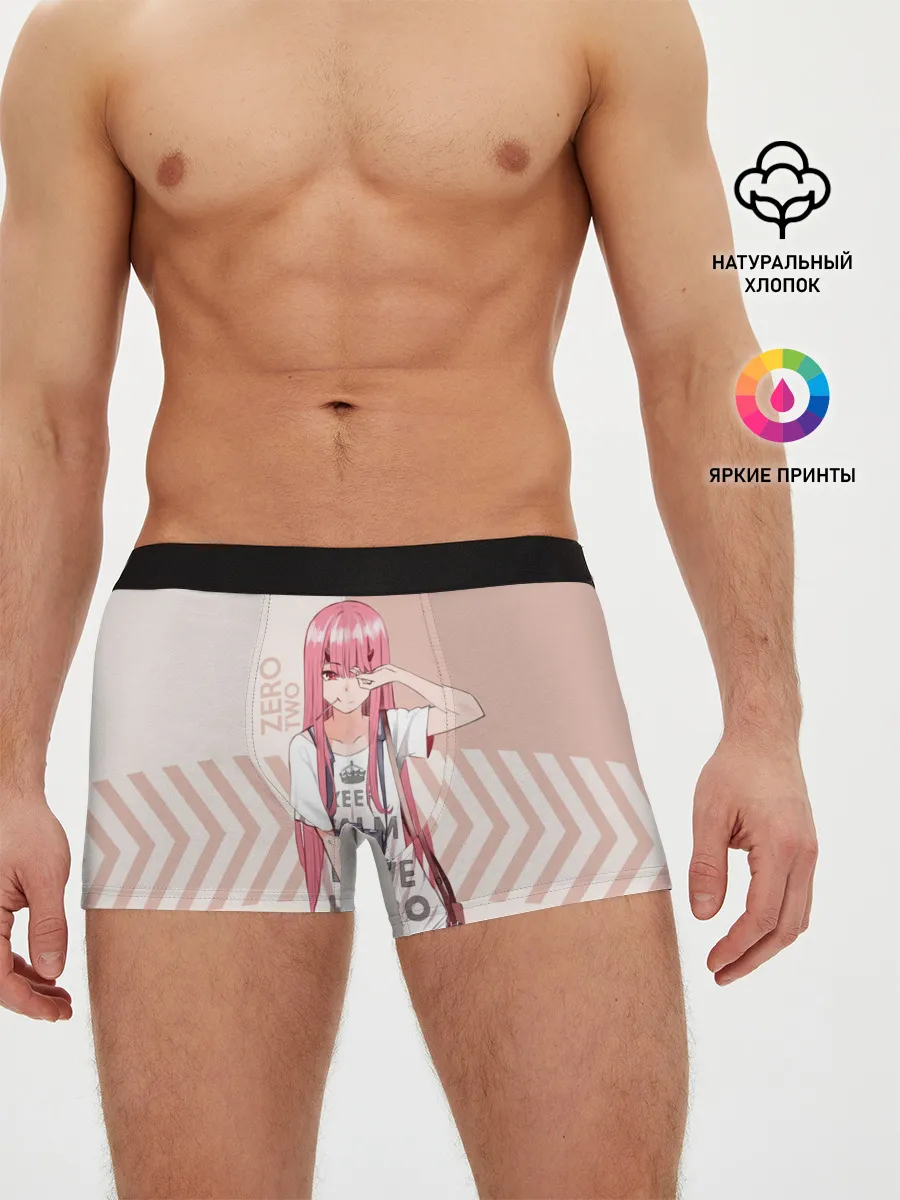 Мужские трусы боксеры / Darling in the Franxx Zero Two