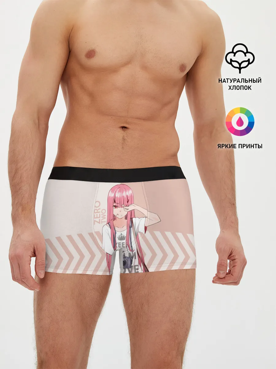 Мужские трусы боксеры / Darling in the Franxx Zero Two