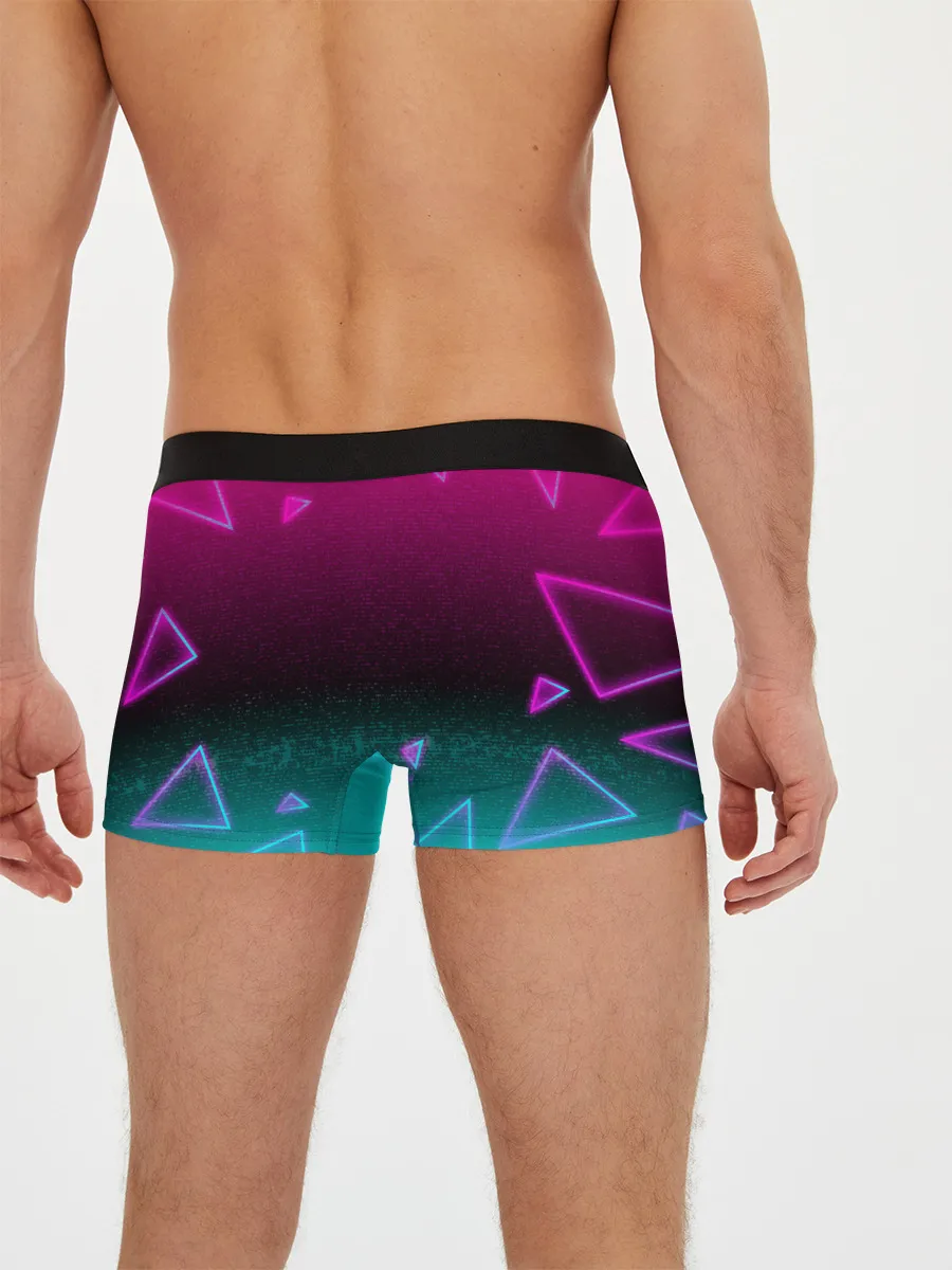 Мужские трусы боксеры / НЕОНОВЫЙ ЧУЖОЙ