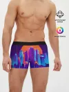 Мужские трусы боксеры / НЕОНОВЫЙ ГОРОД