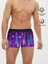 Мужские трусы боксеры / НЕОНОВЫЙ ГОРОД