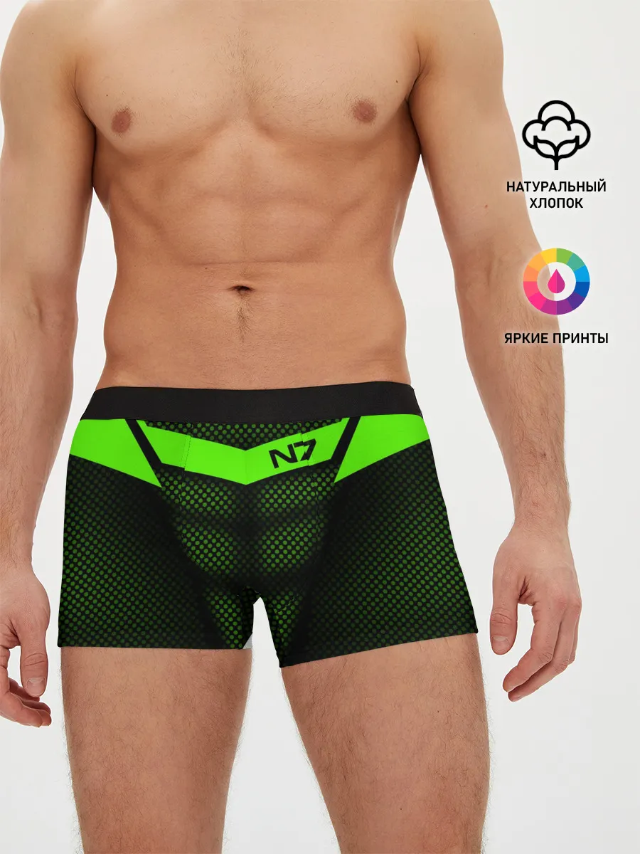 Мужские трусы боксеры / Mass Effect N7