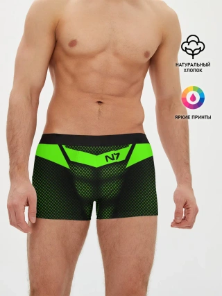Мужские трусы боксеры / Mass Effect N7