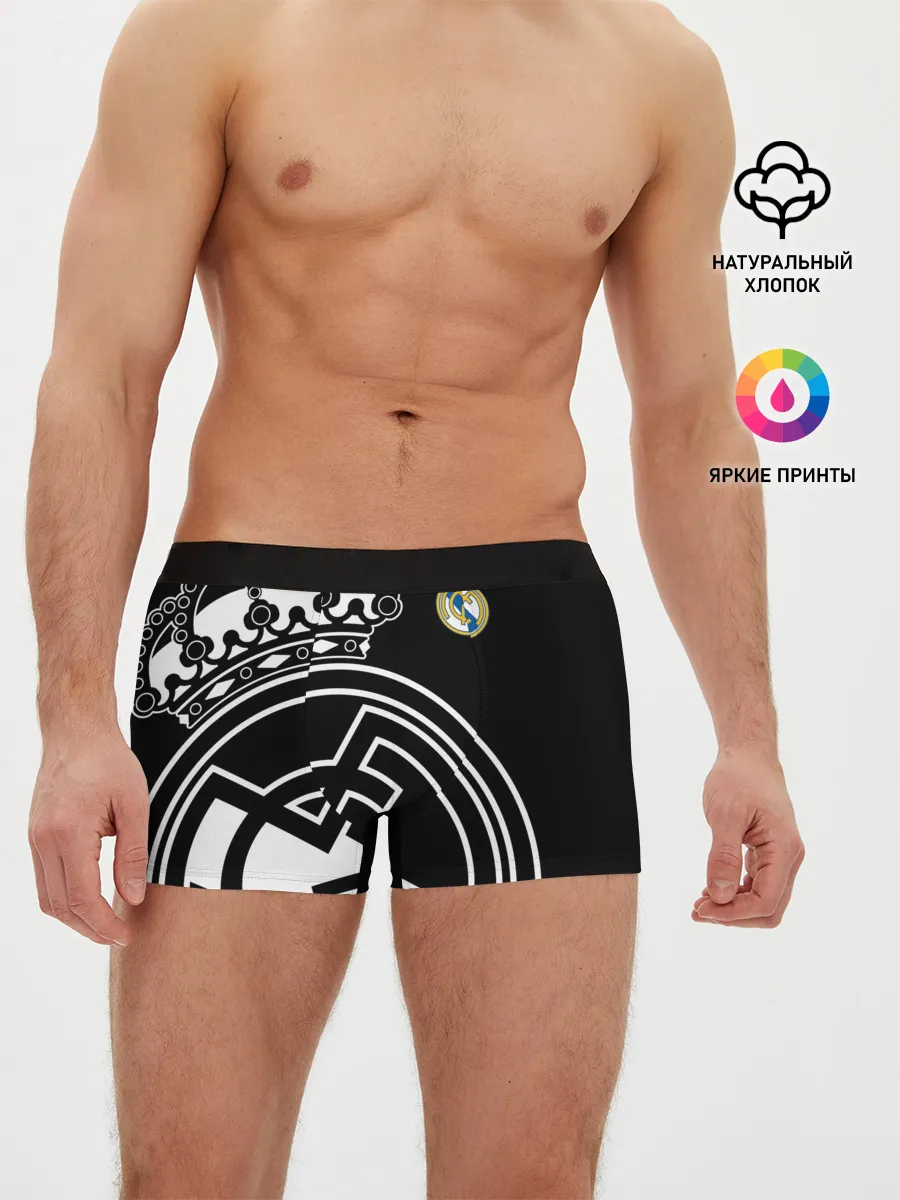 Мужские трусы боксеры / Real Madrid Exclusive