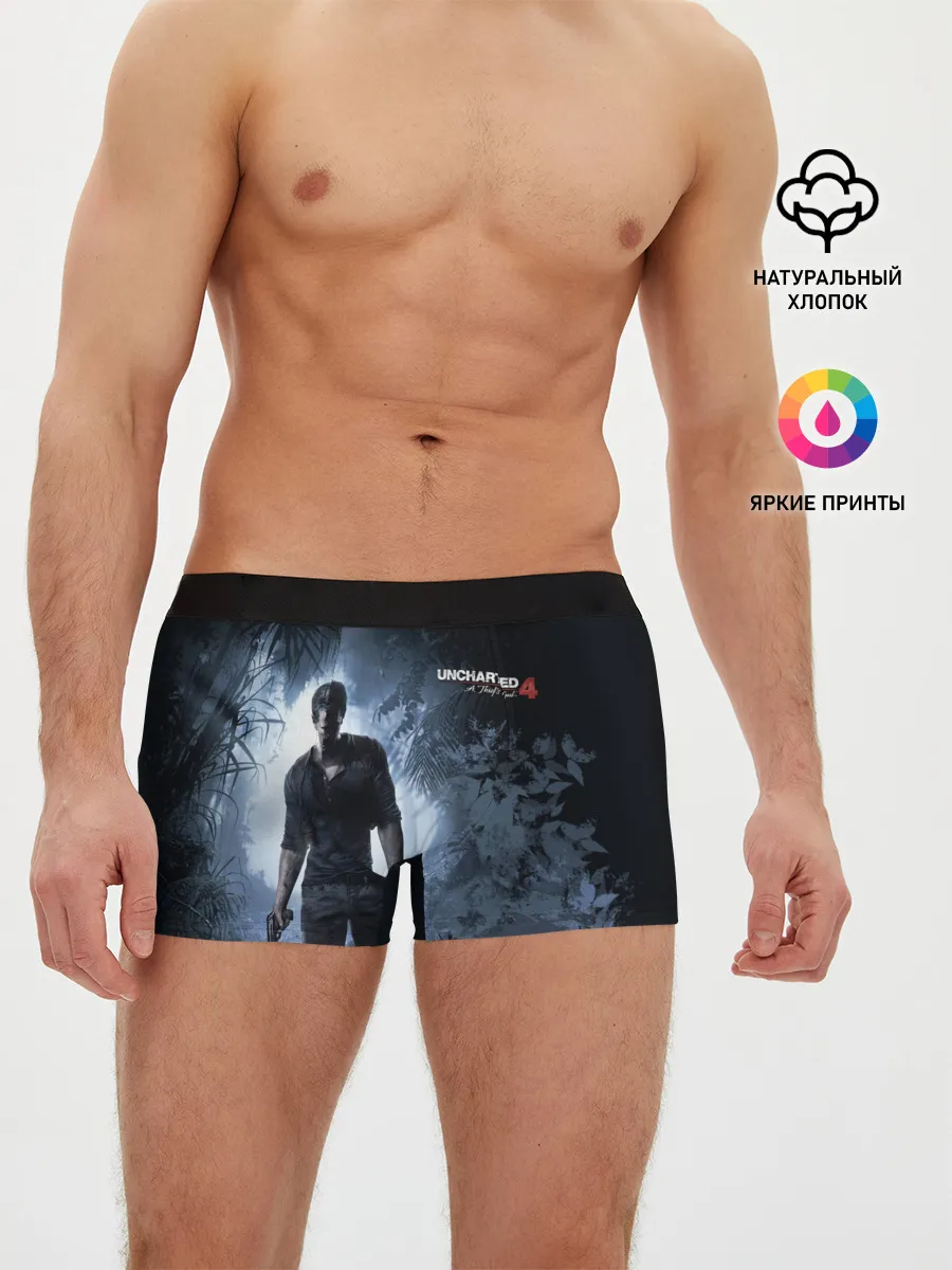 Мужские трусы боксеры / Drake in jungle