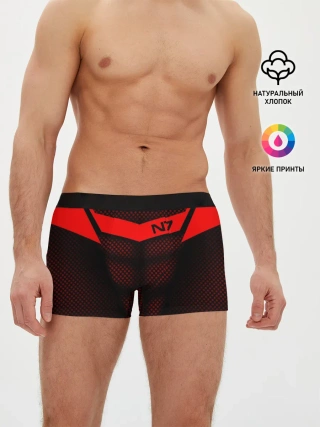 Мужские трусы боксеры / Mass Effect N7