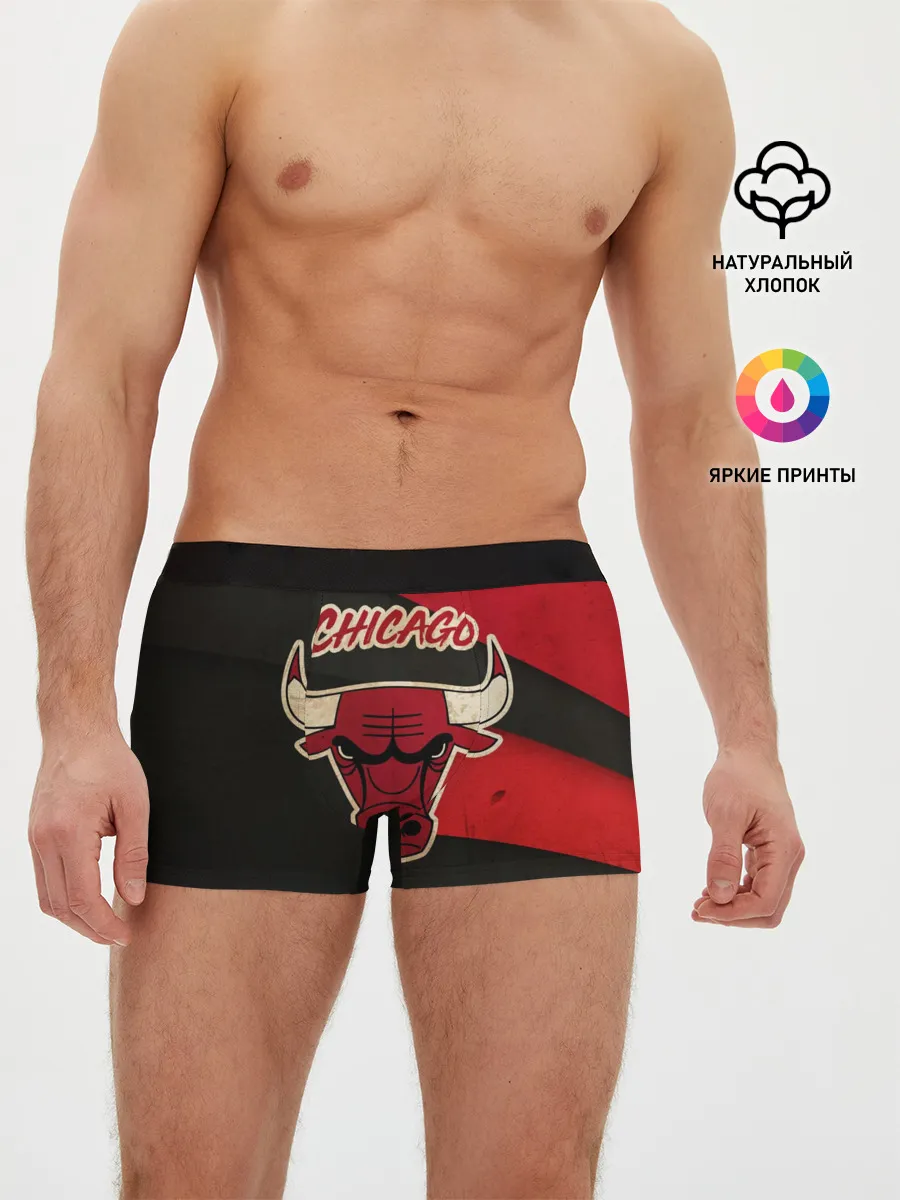 Мужские трусы боксеры / Чикаго олд