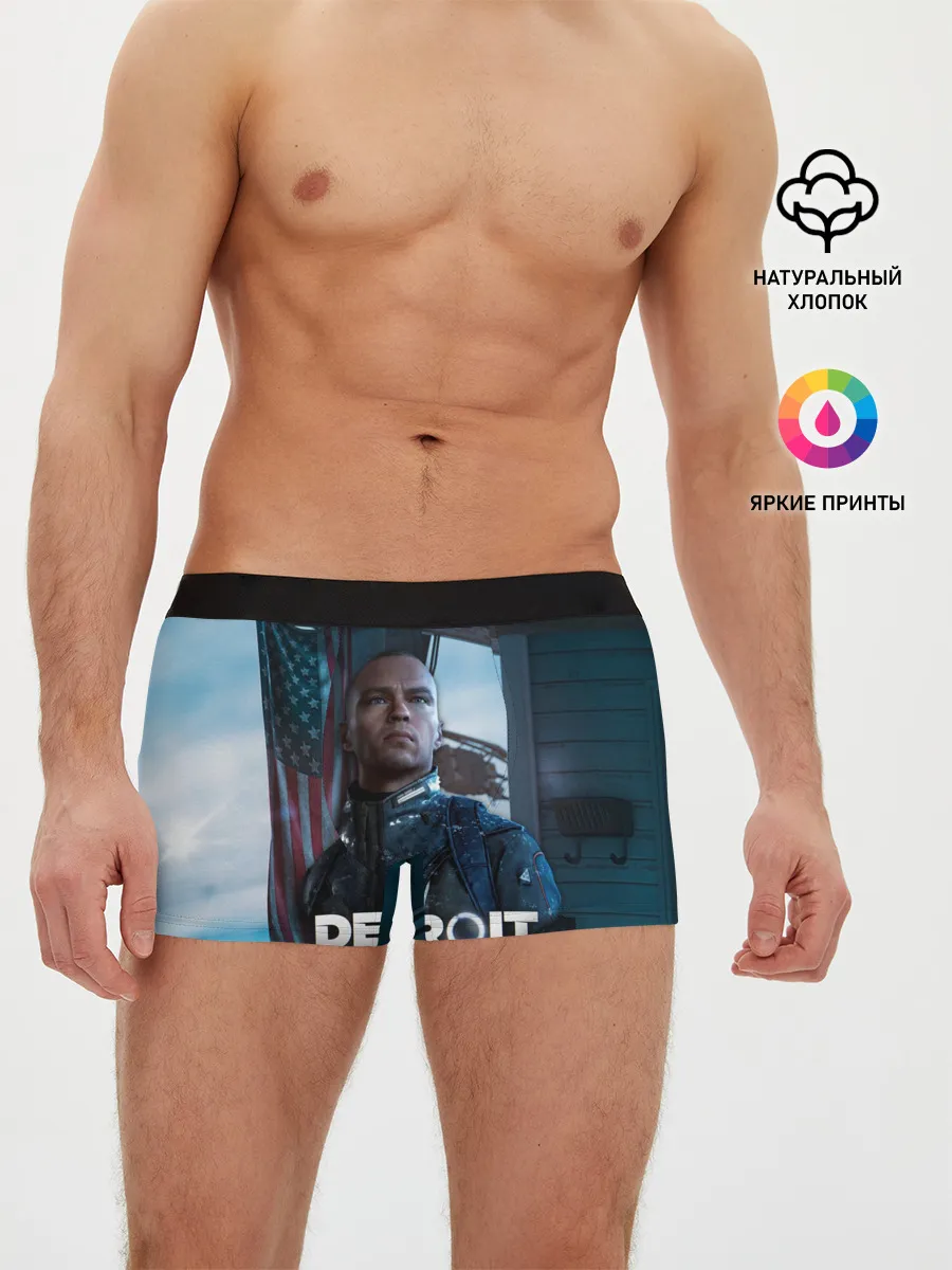 Мужские трусы боксеры / Detroit: Become Human - Markus