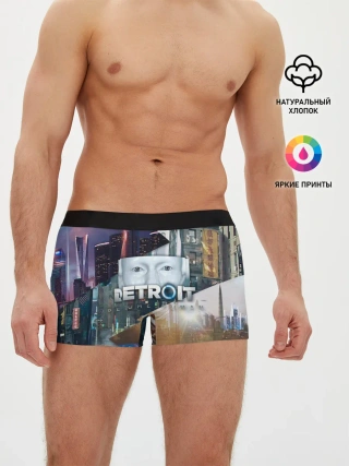 Мужские трусы боксеры / Detroit: Become Human
