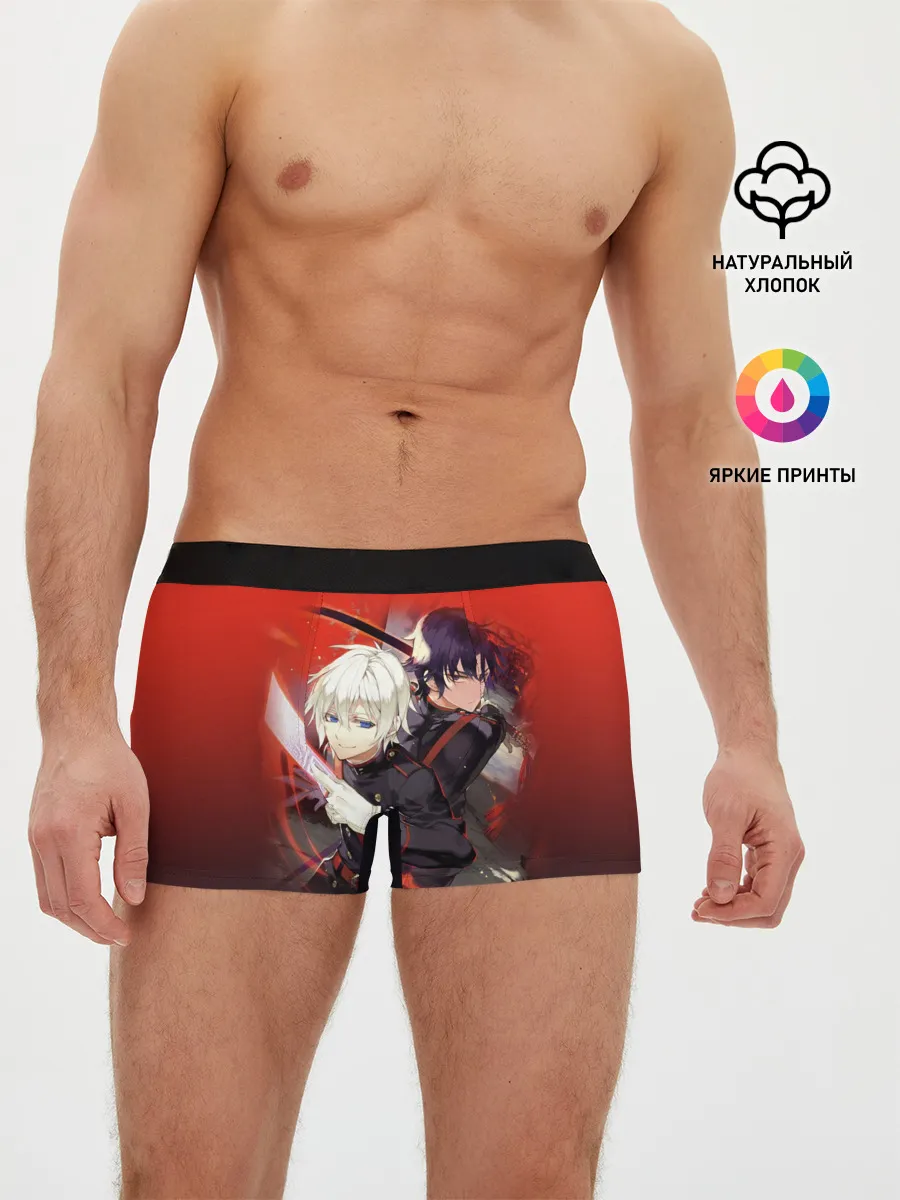 Мужские трусы боксеры / Shinya & Guren