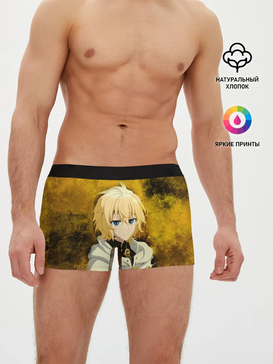 Мужские трусы боксеры / Mikaela Hyakuya