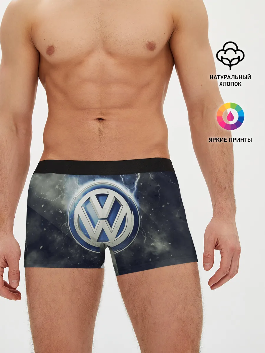 Мужские трусы боксеры / Логотип Wolksvagen