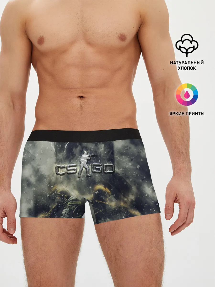 Мужские трусы боксеры / CS GO