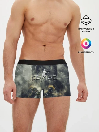 Мужские трусы боксеры / CS GO