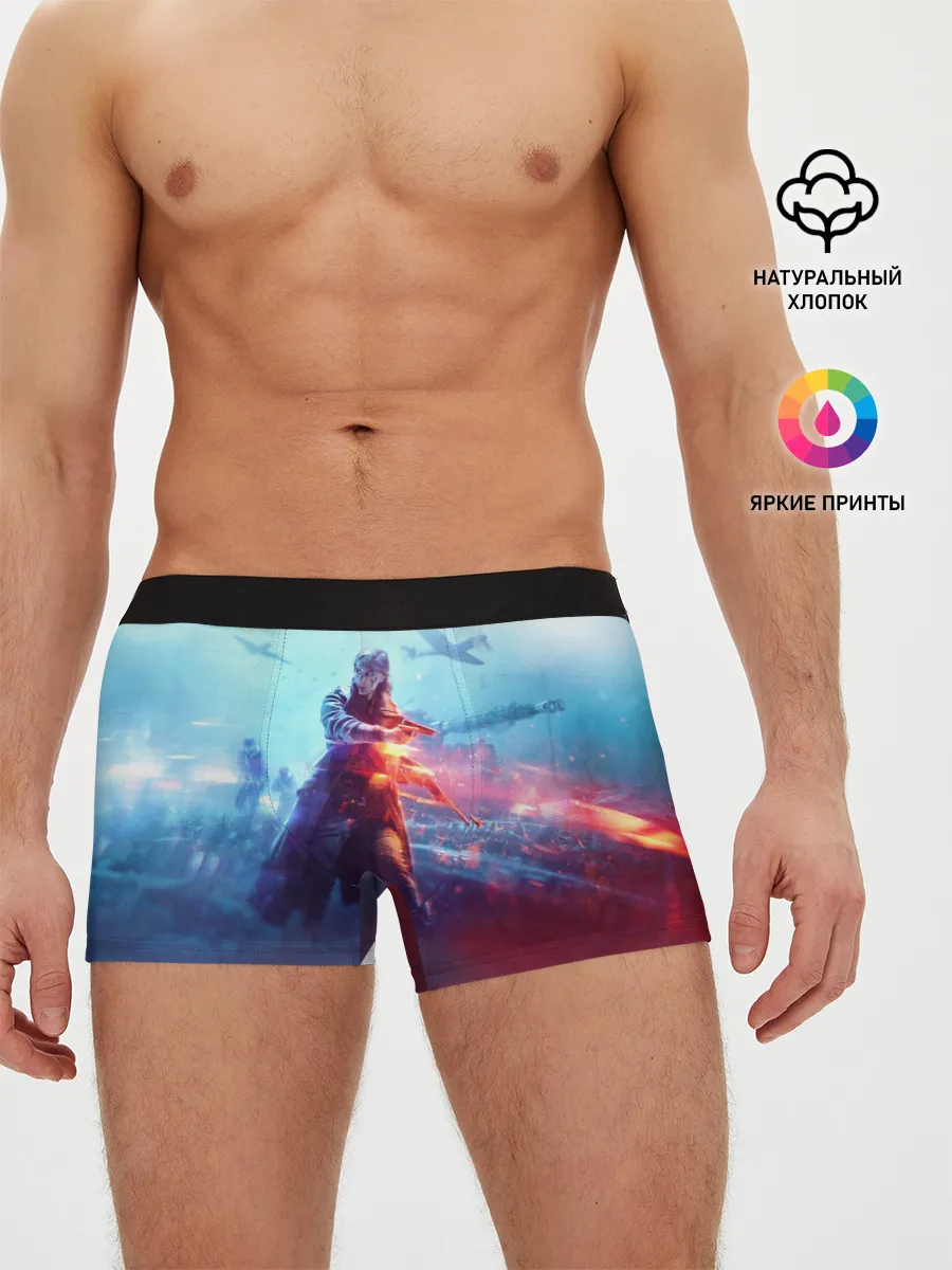 Мужские трусы боксеры / Battlefield 5