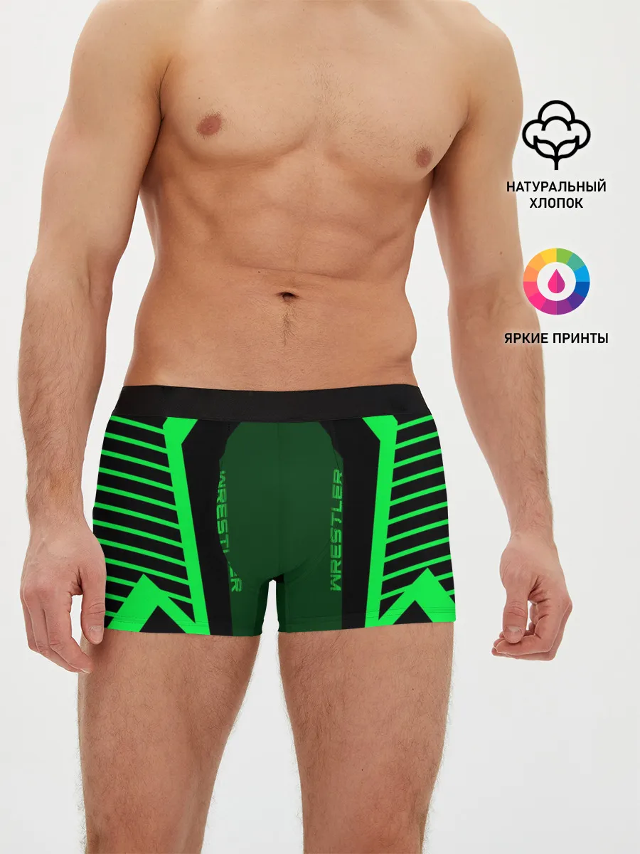 Мужские трусы боксеры / Wrestler