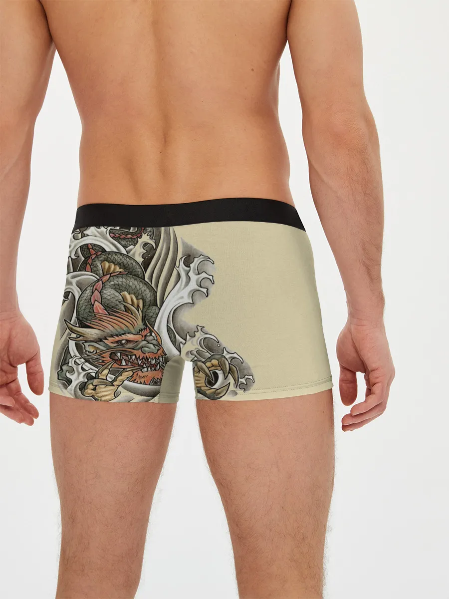 Мужские трусы боксеры / Восточный дракон