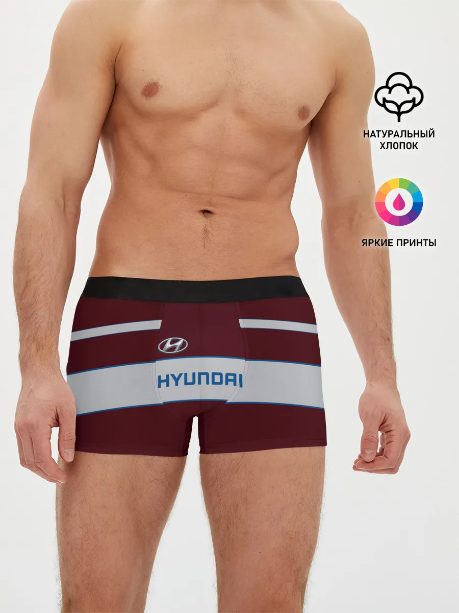 Мужские трусы боксеры / Hyundai