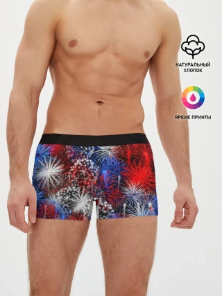 Мужские трусы боксеры / Салют