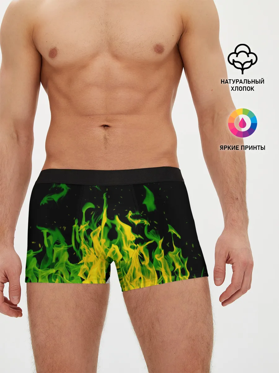 Мужские трусы боксеры / Дикий огонь