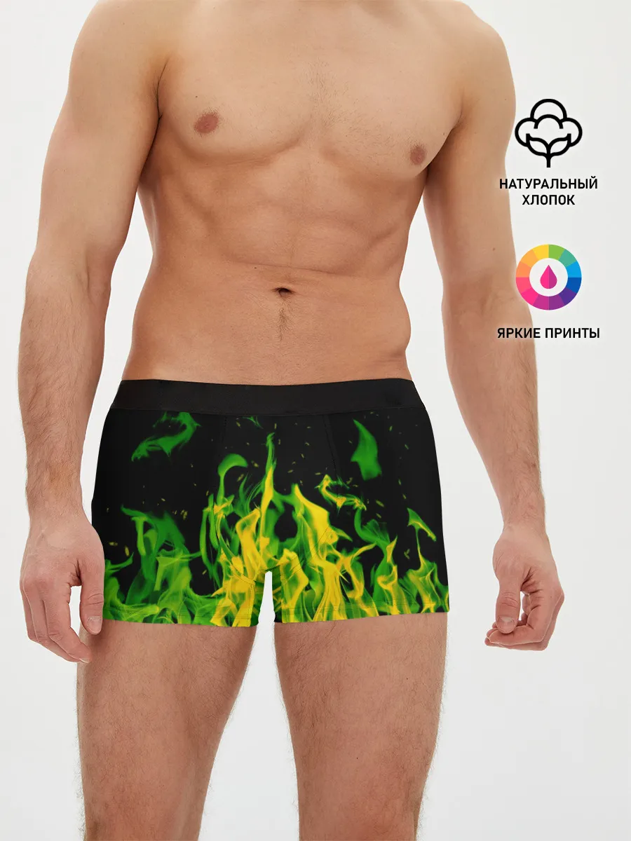 Мужские трусы боксеры / Дикий огонь