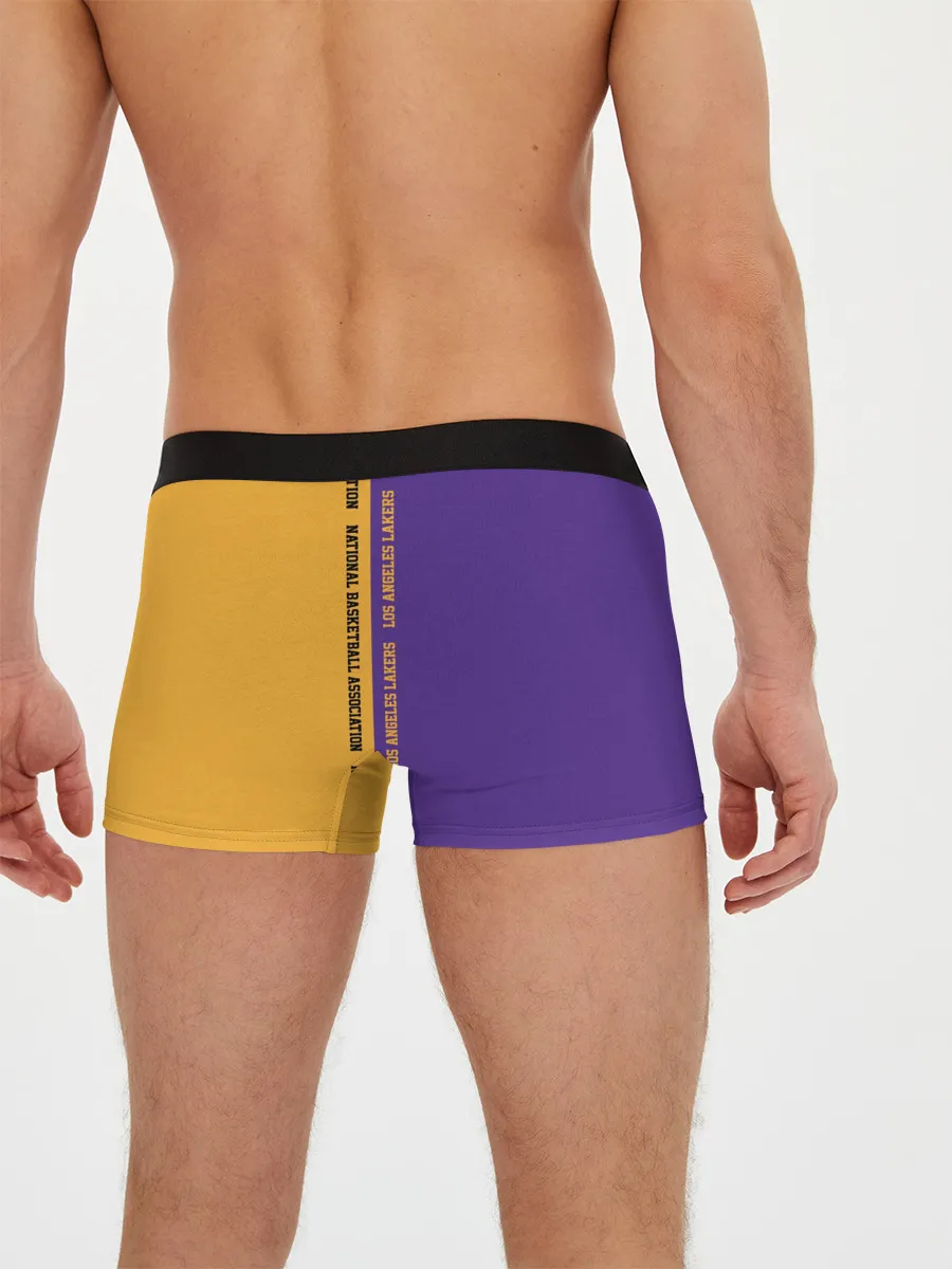 Мужские трусы боксеры / Los angeles lakers. NBA