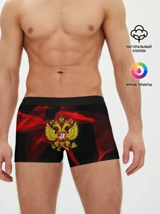 Мужские трусы боксеры / Русский