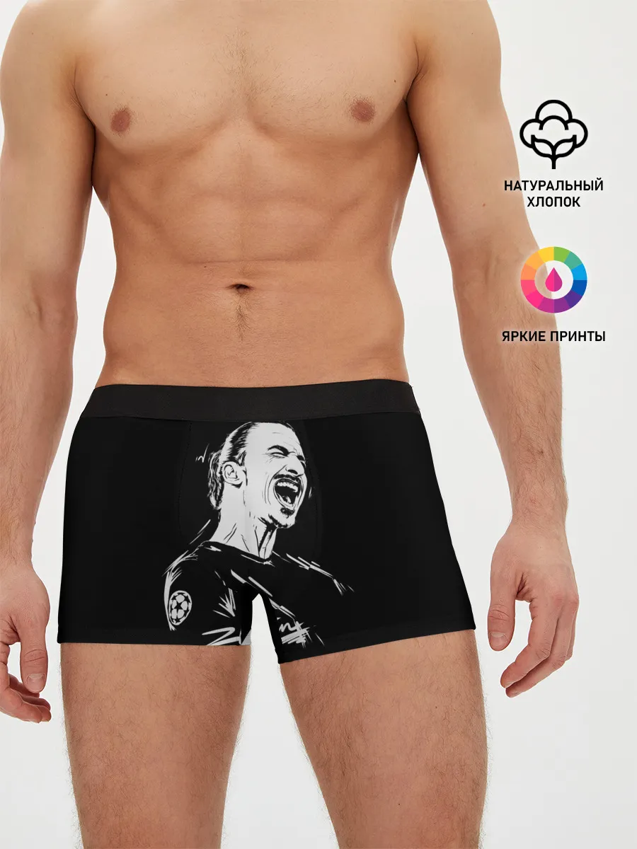 Мужские трусы боксеры / Zlatan Ibrahimovic