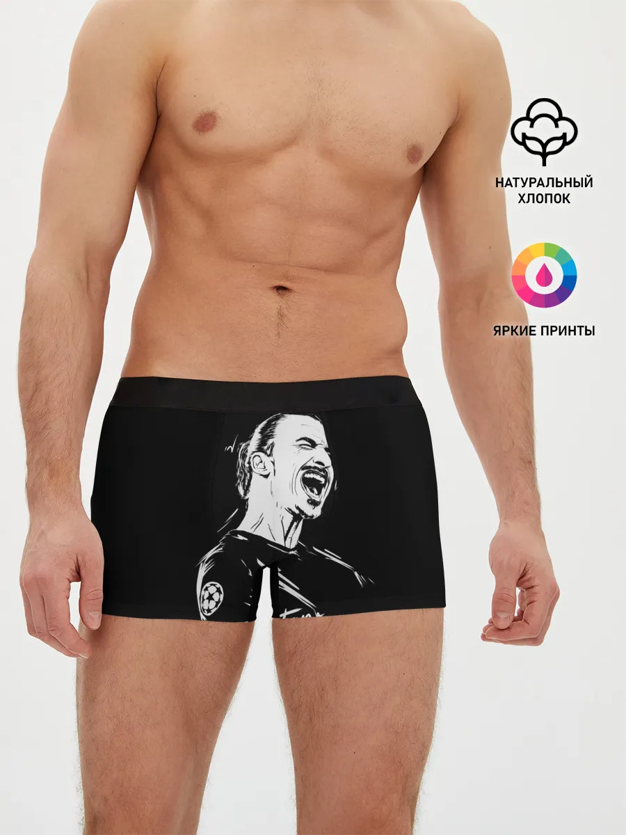 Мужские трусы боксеры / Zlatan Ibrahimovic