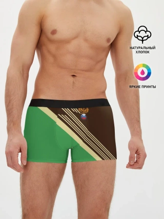 Мужские трусы боксеры / КОМАНДА РОССИИ.
