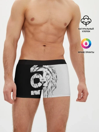 Мужские трусы боксеры / Lion