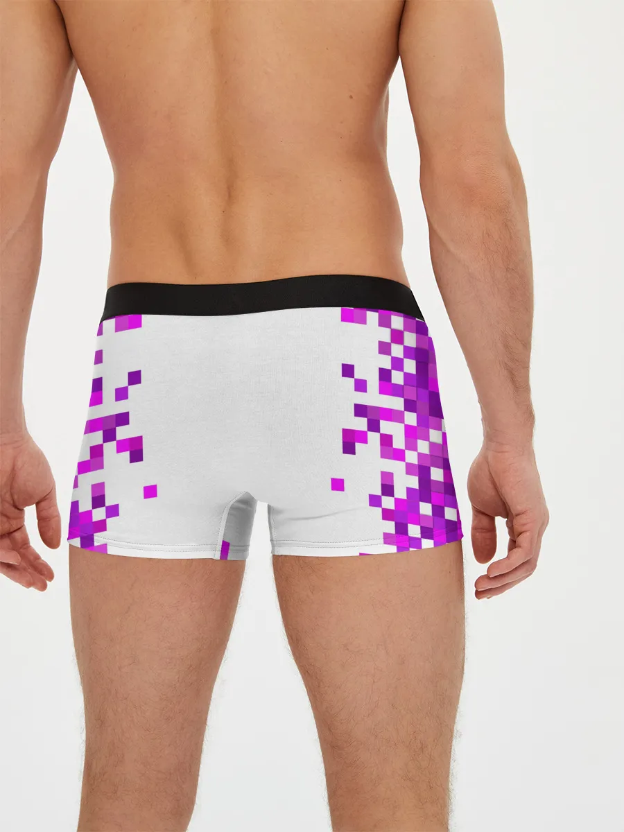 Мужские трусы боксеры / Аниме пиксели