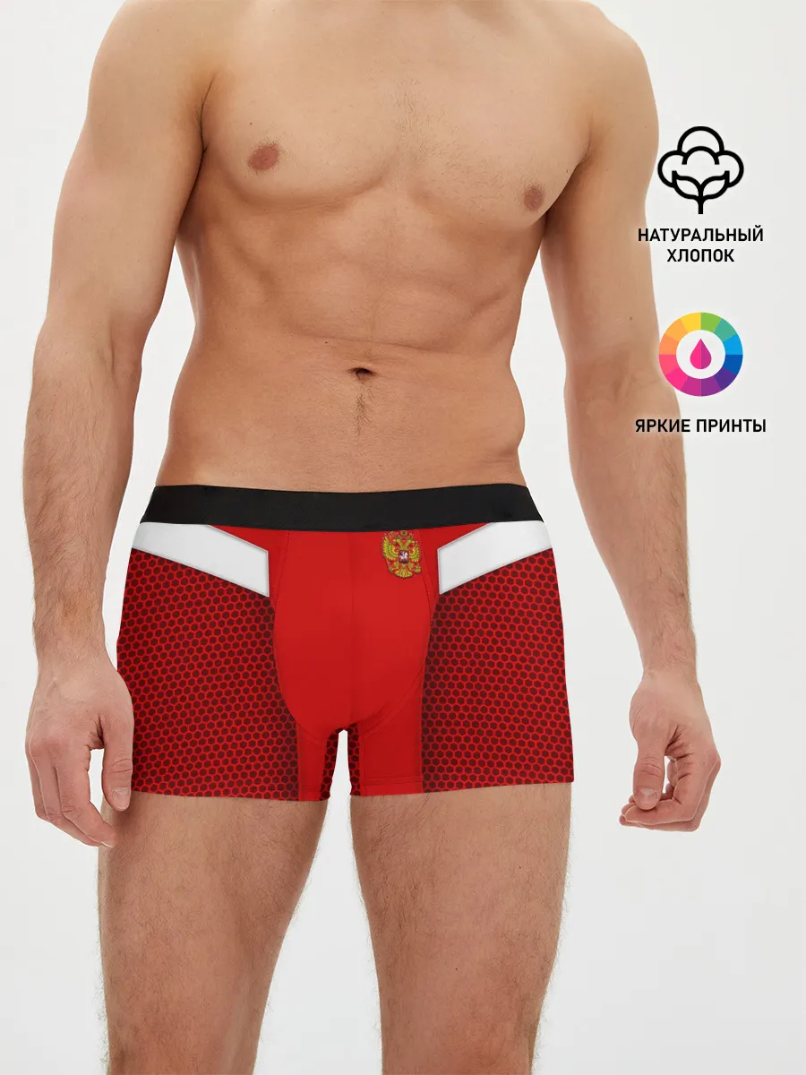 Мужские трусы боксеры / Россия чемпионат мира 2018