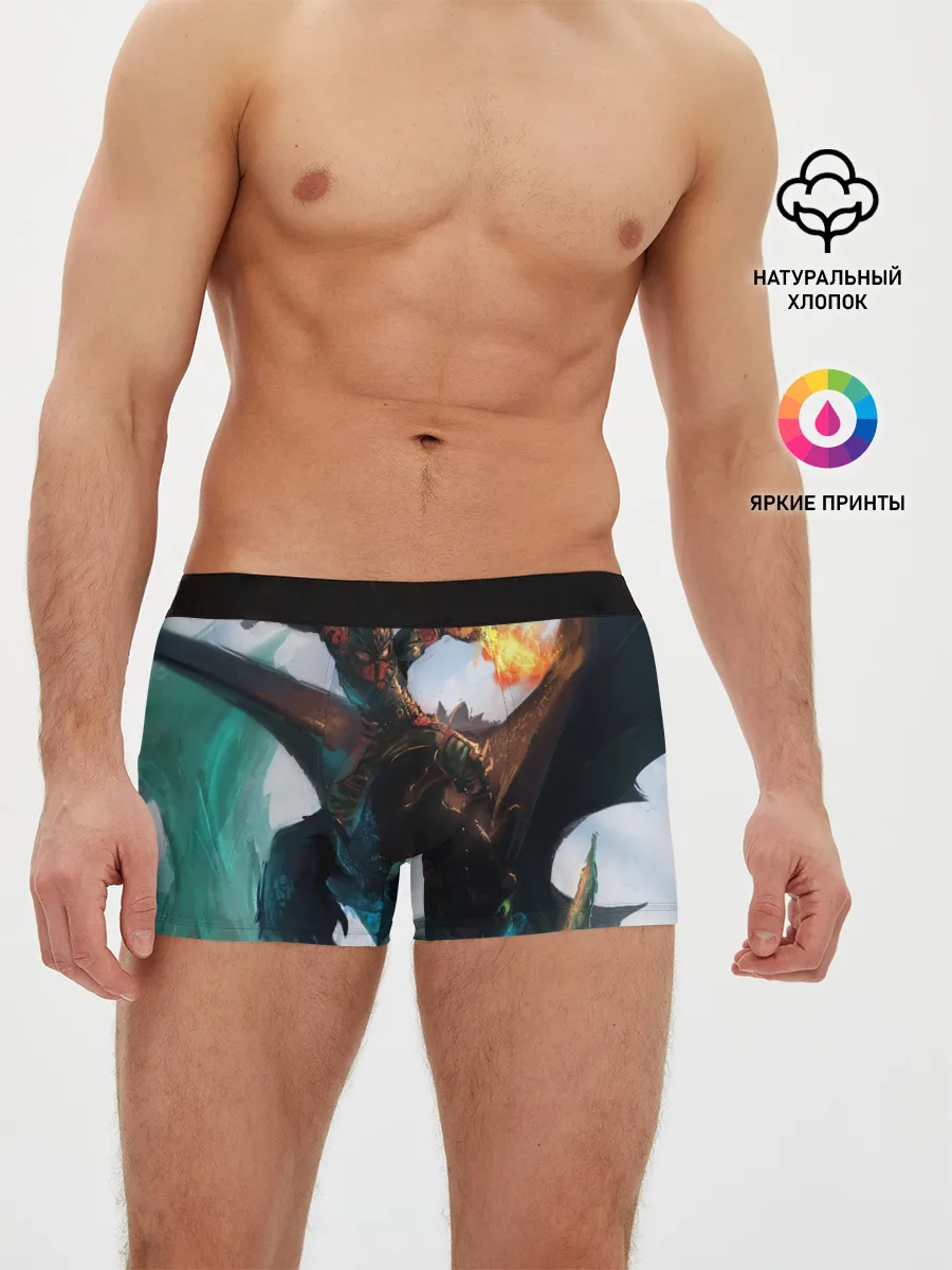 Мужские трусы боксеры / как приручить дракона