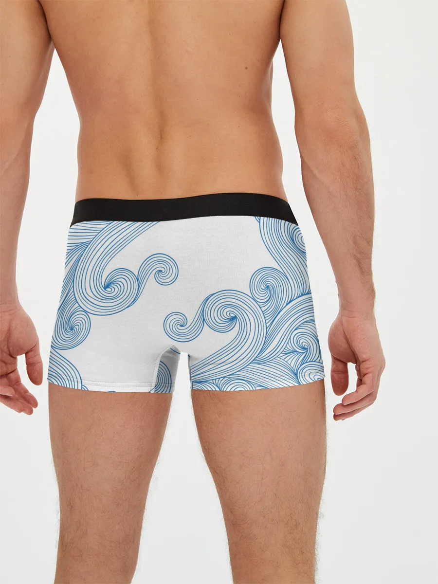 Мужские трусы боксеры / Кот Моряк