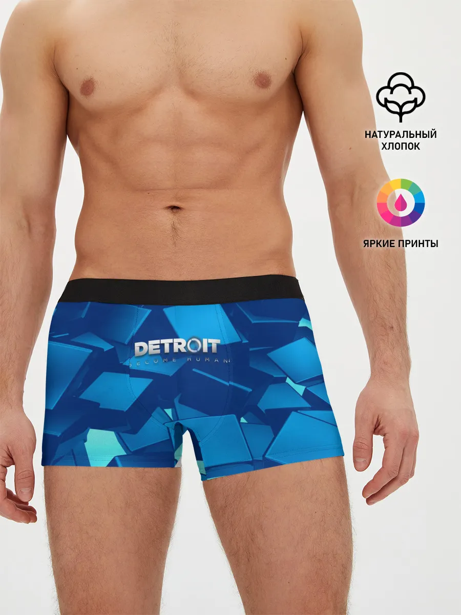 Мужские трусы боксеры / Detroit:become human